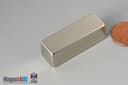 1 1/2" x 1/2" x 1/2" N45 Neodymium Block Magnet - photo 3