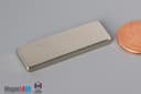 1 1/2" x 1/2" x 1/8" N52 Neodymium Block Magnet - photo 3