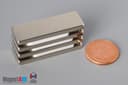1 1/2" x 1/2" x 1/8" N52 Neodymium Block Magnet - photo 5
