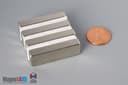 1 1/2" x 1/2" x 1/4" N45 Neodymium Block Magnet - photo 5