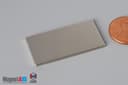 1 1/2" x 3/4" x 1/16" N45 Neodymium Block Magnet - photo 3
