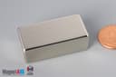 1 1/2" x 3/4" x 1/2" N45 Neodymium Block Magnet - photo 3