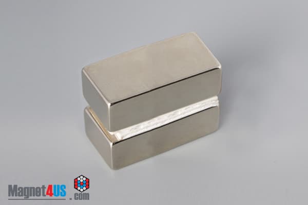 1 1/2" x 3/4" x 1/2" N45 Neodymium Block Magnet - photo 4
