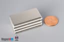 1 1/2" x 3/4" x 1/8" N45 Neodymium Block Magnet - photo 5