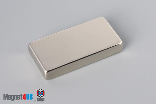 1 1/2" x 3/4" x 1/4" N52 Neodymium Block Magnet - photo 2