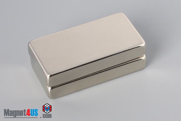 1 1/2" x 3/4" x 1/4" N52 Neodymium Block Magnet - photo 4