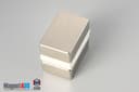 1 1/2" x 1" x 1/2" N45 Neodymium Block Magnet - photo 4