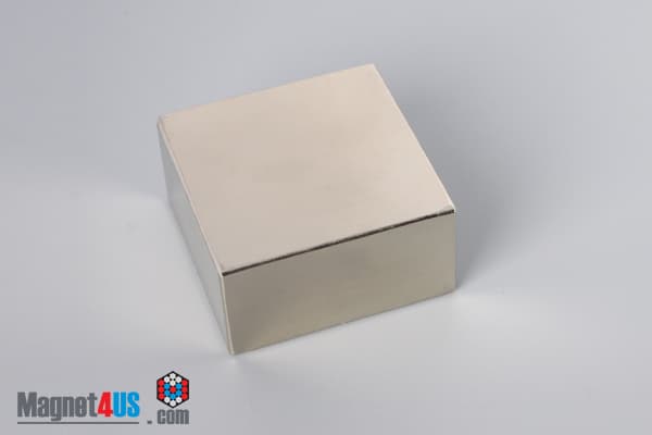 1 1/2" x 1 1/2" x 3/4" N52 Neodymium Block Magnet - photo 2
