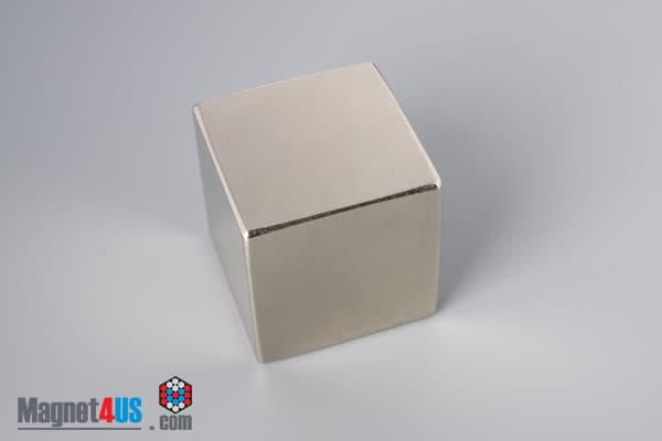 1 1/2" x 1 1/2" x 1 1/2" N52 Neodymium Block Magnet - photo 2