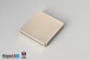 1 1/2" x 1 1/2" x 1/4" N40 Neodymium Block Magnet - photo 2