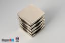 1 1/2" x 1 1/2" x 1/4" N40 Neodymium Block Magnet - photo 4