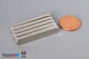1 1/2" x 1/4" x 1/8" N40 Neodymium Block Magnet - photo 5