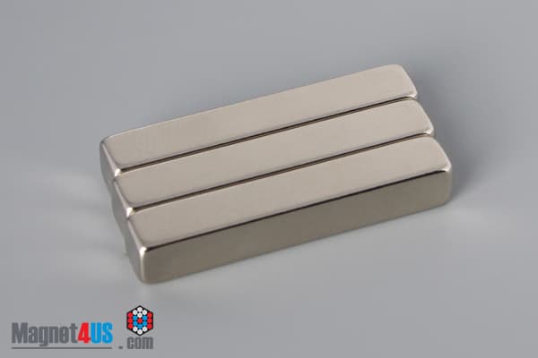 1 1/2" x 1/4" x 1/4" N52 Neodymium Block Magnet - photo 4