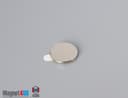 1/2" dia. x 1/16" N N42 3M Adhesive Disc Magnet - photo 2