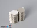 1/2" dia. x 1/16" N N42 3M Adhesive Disc Magnet - photo 5
