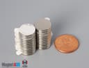 1/2" dia. x 1/16" N N42 3M Adhesive Disc Magnet - photo 6