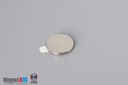 1/2" dia. x 1/16" N N42 3M Adhesive Disc Magnet - photo 8