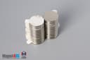 1/2" dia. x 1/16" N N42 3M Adhesive Disc Magnet - photo 11