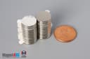 1/2" dia. x 1/16" N N42 3M Adhesive Disc Magnet - photo 12