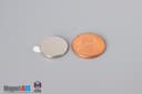 5/8" dia. x 1/16" S N42 3M Adhesive Disc Magnet - photo 8