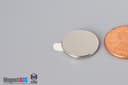 5/8" dia. x 1/16" S N42 3M Adhesive Disc Magnet - photo 9