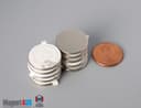 3/4" dia. x 1/16" S N42 3M Adhesive Disc Magnet - photo 6
