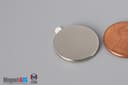 3/4" dia. x 1/16" S N42 3M Adhesive Disc Magnet - photo 9