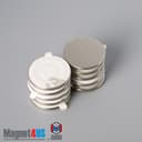 3/4" dia. x 1/16" S N42 3M Adhesive Disc Magnet - photo 17