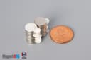 3/8" dia. x 1/16" N N42 3M Adhesive Disc Magnet - photo 13
