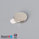 3/8" dia. x 1/16" N N42 3M Adhesive Disc Magnet - photo 15