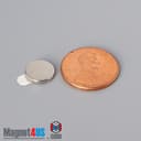 3/8" dia. x 1/16" N N42 3M Adhesive Disc Magnet - photo 16