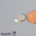 3/8" dia. x 1/16" N N42 3M Adhesive Disc Magnet - photo 17