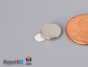 3/8" dia. x 1/16" N N42 3M Adhesive Disc Magnet - photo 23