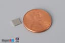 3/16" x 3/16" x 1/32" N40 Neodymium Block Magnet - photo 1