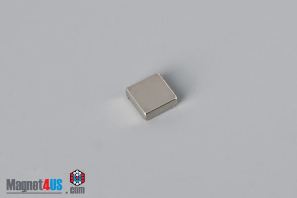 3/16" x 3/16" x 1/16" N40 Neodymium Block Magnet - photo 2