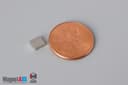 3/16" x 3/16" x 1/16" N40 Neodymium Block Magnet - photo 1