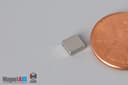 3/16" x 3/16" x 1/16" N40 Neodymium Block Magnet - photo 3