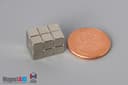 3/16" x 3/16" x 3/16" N52 Neodymium Block Magnet - photo 5