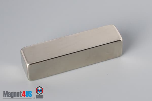 2" x 1/2" x 1/2" N52 Neodymium Block Magnet - photo 2