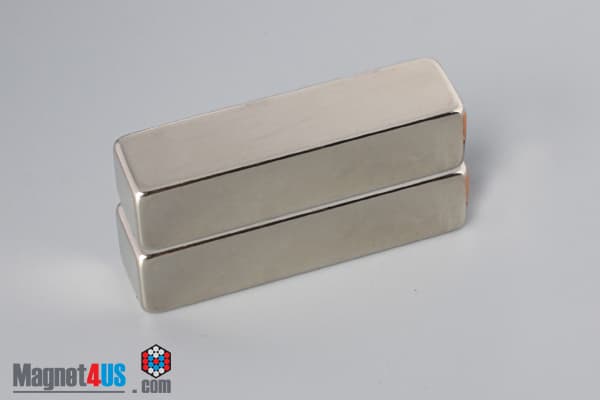 2" x 1/2" x 1/2" N52 Neodymium Block Magnet - photo 4