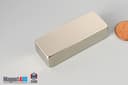 2" x 1/2" x 3/4" N45 Neodymium Block Magnet - photo 3