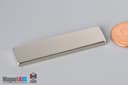2" x 1/2" x 1/8" N40 Neodymium Block Magnet - photo 3
