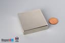 2" x 1/2" x 2" N45 Neodymium Block Magnet - photo 1