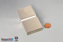 2" x 1/2" x 2" N45 Neodymium Block Magnet - photo 5