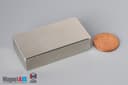 2" x 1" x 1/2" N52 Neodymium Block Magnet - photo 1