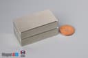 2" x 1" x 1/2" N52 Neodymium Block Magnet - photo 5