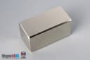 2" x 1" x 1" N40 Neodymium Block Magnet - photo 2