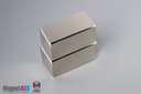 2" x 1" x 1" N40 Neodymium Block Magnet - photo 4