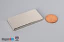 2" x 1" x 3/16" N45 Neodymium Block Magnet - photo 1