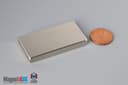 2" x 1" x 1/4" N52 Neodymium Block Magnet - photo 1